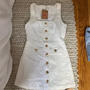 Reformation Dionne Denim Mini Dress